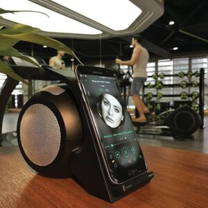 Kiwi Charge Station with Bluetooth Speaker Black Kiwi Charge Station with Bluetooth Speaker Black